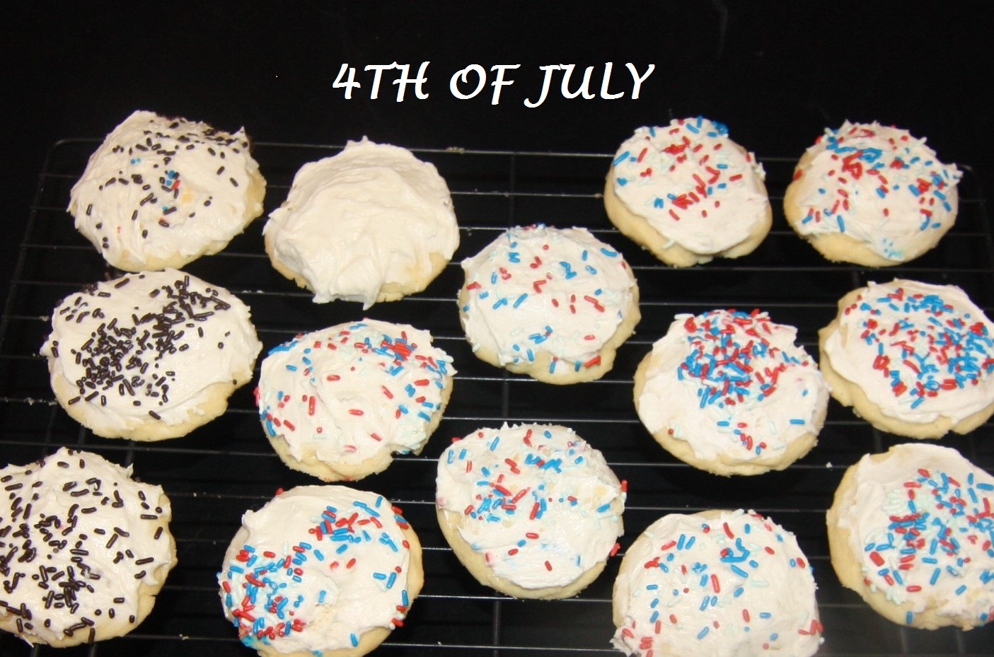 FOURTH OF JULY COOKIES – Chew Wanna Eat?